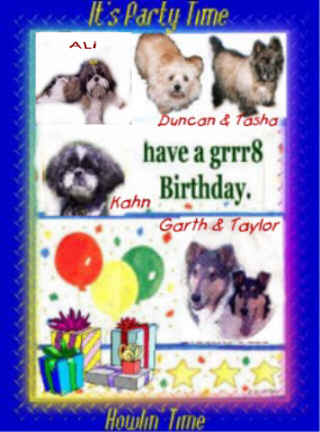Happy Birthday - Garth & Taylor
